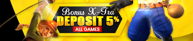 Bonus Harian Deposit 5% Setiap Hari