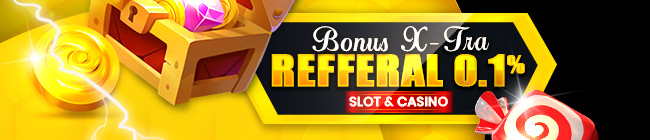 Komisi Referral 0.1% Slot & Casino Seumur Hidup